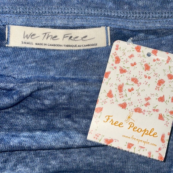 Free People Chill Out Cold Shoulder Top - Picture 4 of 4